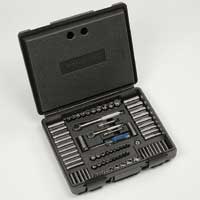 1/4 In & 3/8 In Dr SAE / Metric Socket Set - 78-Pc