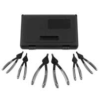 Fixed Tip Combination Snap Ring Pliers Set - 6-Pc
