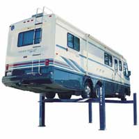 Heavy Duty Four-Post Lift - 27,000 Lb Capacity