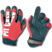Pit Crew Mechanic Glove - Red - Small