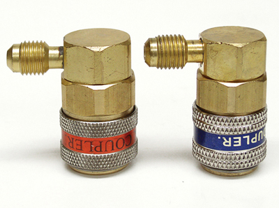 R-134a Manual Coupler Set with Safety Sleeve