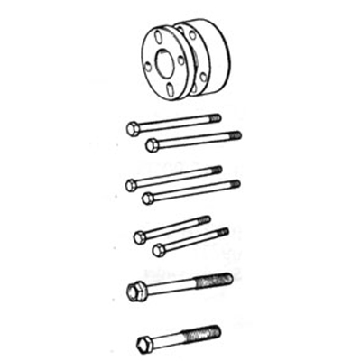 Toyota Crankshaft Pulley Holding Tool