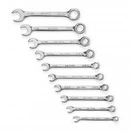 Midget SAE Combination Wrench Set - 10 Pc.