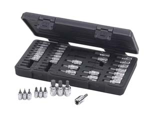 1/4 In & 3/8 In Dr Bit Socket Set