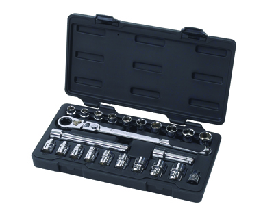 3/8 In Dr Pass-Thru Vortex GearRatchet Set w/ Locking Handle - 2