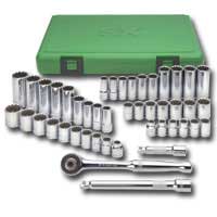 3/8 In Drive Swivel Universal Flex SAE Fractional and Metr