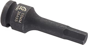 1/2 In Dr Metric Hex Socket - 10mm