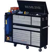 56 In Tread Plate Tool Box Center