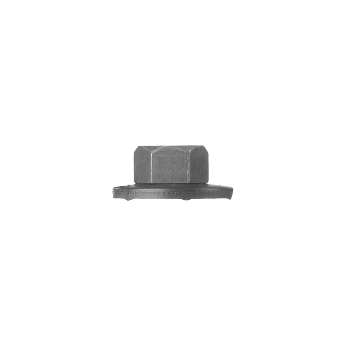 2-8-1.25MM-MET HEX NUT BLK 24M