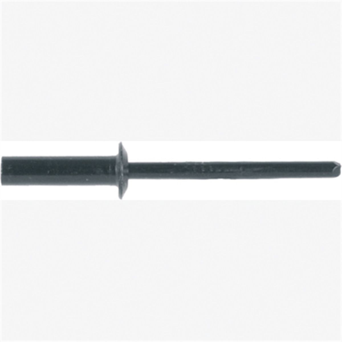 Alum Blk Clsd End Rivet Frd