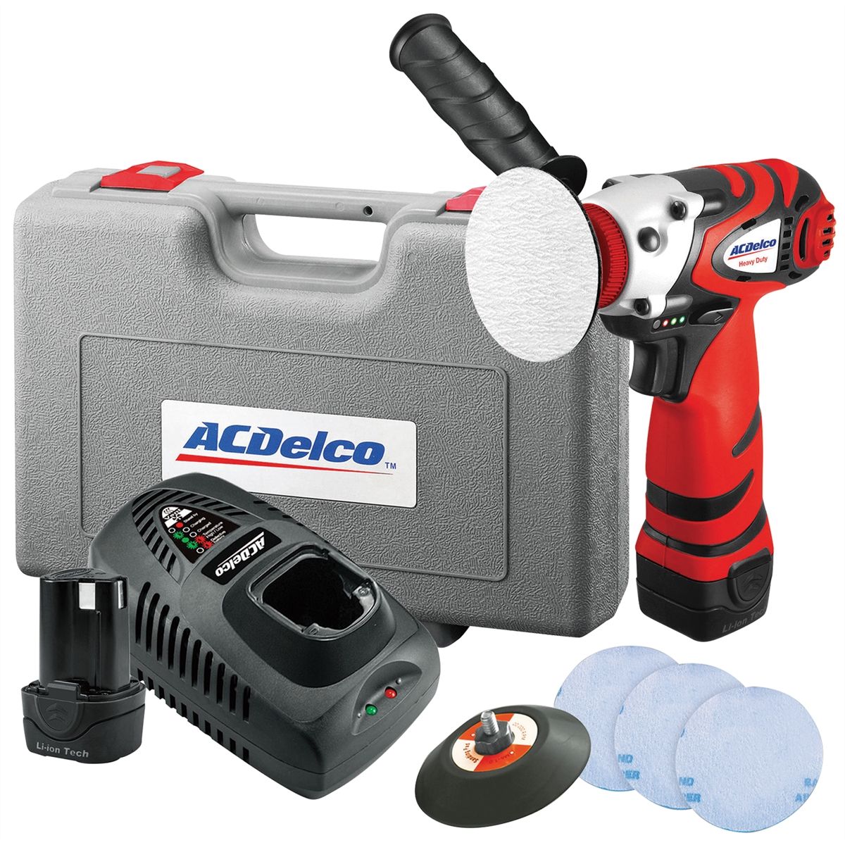 ACDelco ARS1209 Li-ion 12V 3-inch Sander KIT