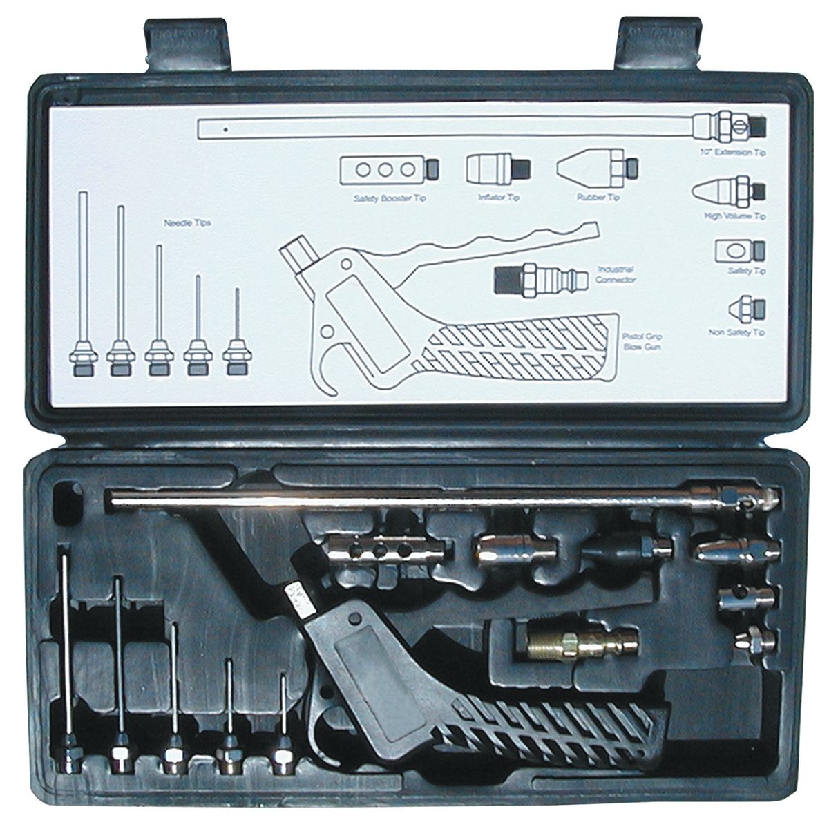 Deluxe Air Blow Gun Kit