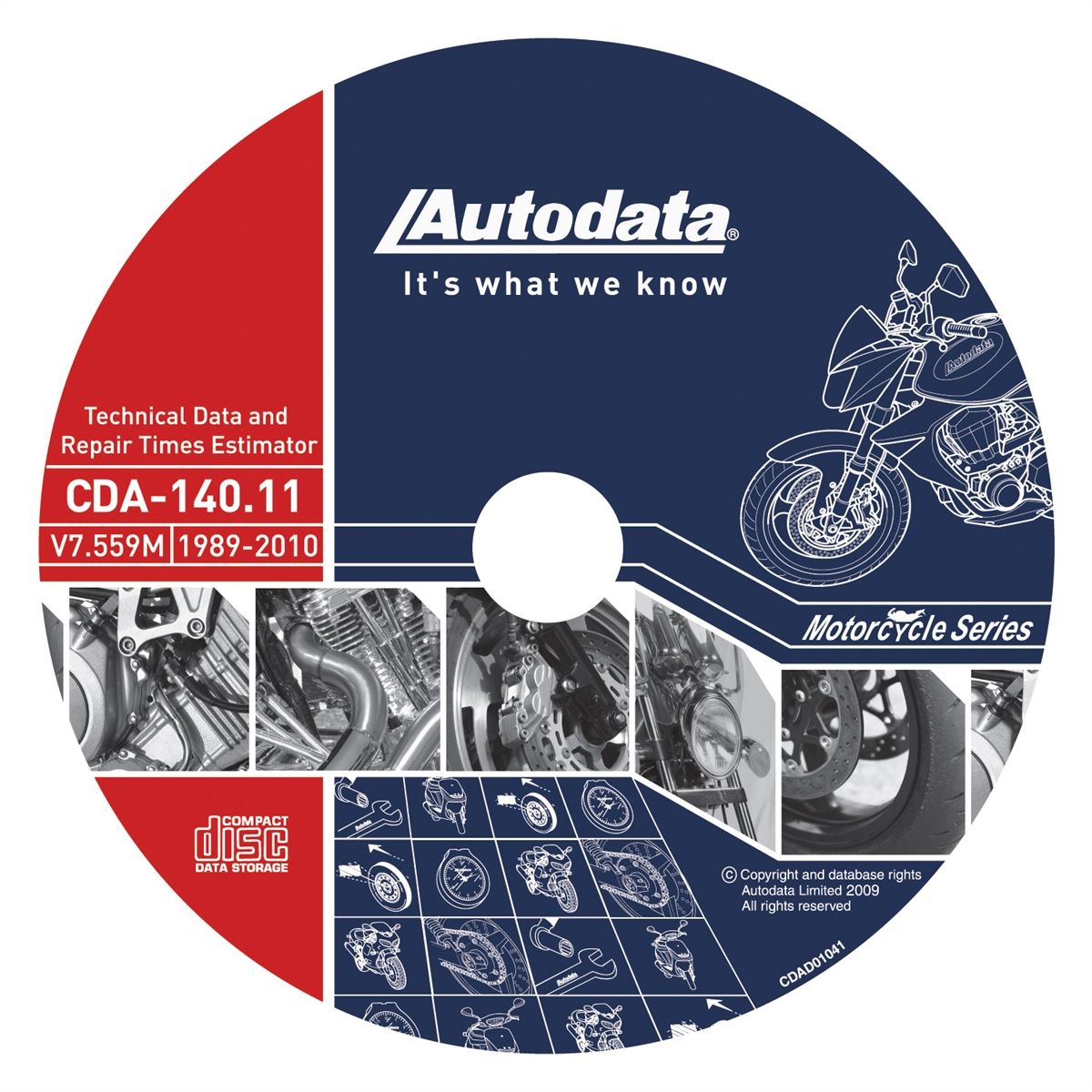 2010 Motorcycle Technical Data and Labor Guide CD