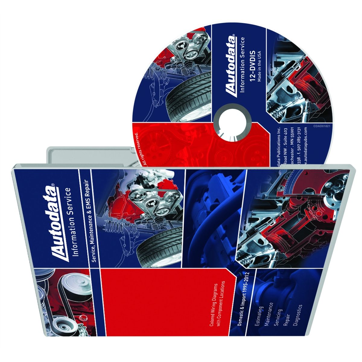 2012 Autodata Information Service DVD
