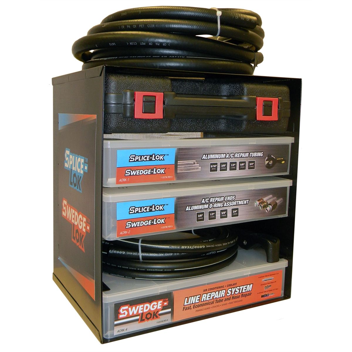 SWEDGE-LOK MASTER KIT WITH STORAGE CABINET