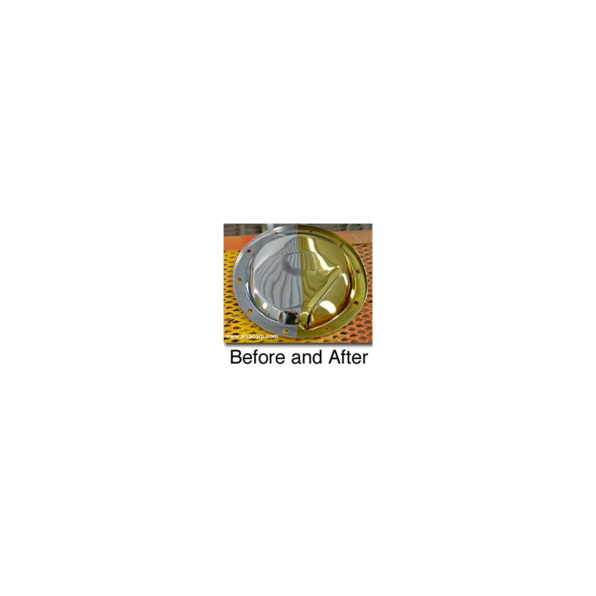 HAZMAT Clear 4-Chrome and True Gold Candy Custom Paint Kit
