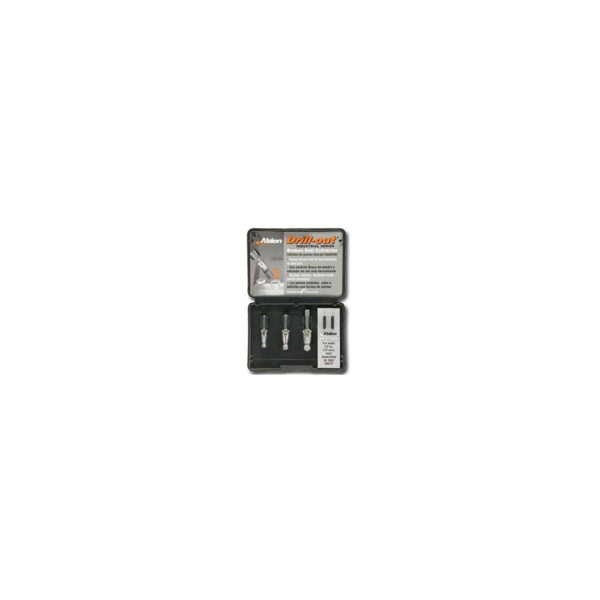 Drill-Out Broken Bolt Extractors Kit w/ Case - 3-Pc