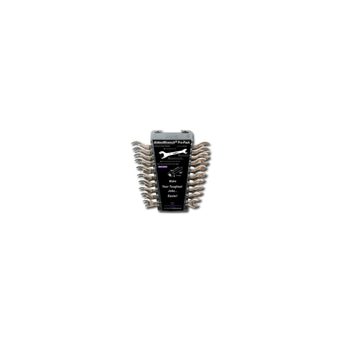 AldenWrench ProPack Metric Set - 10-Pc
