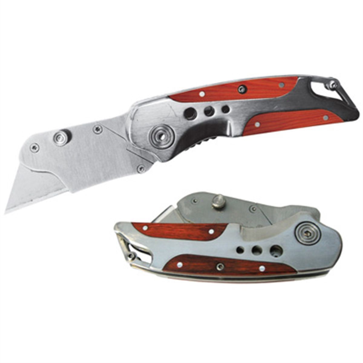 Ampro Professional Tools | T19482 | FOLDABLE UTILITY KNIFE