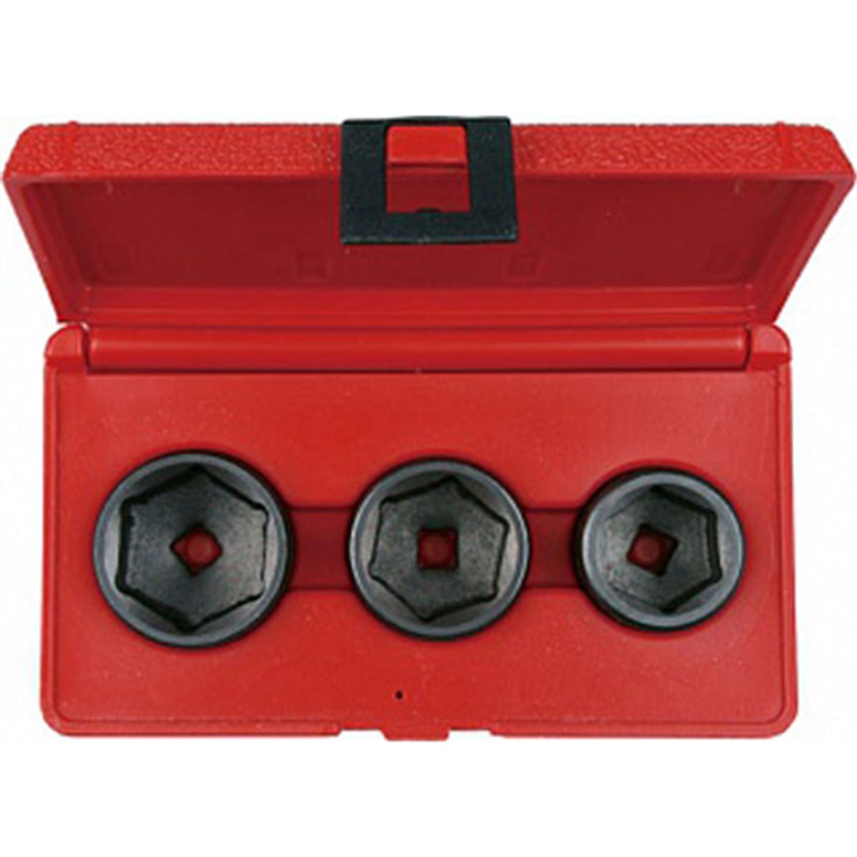 Ampro 3 Pc Oil Filter Cap Wrench Set Heavy-Duty Tools