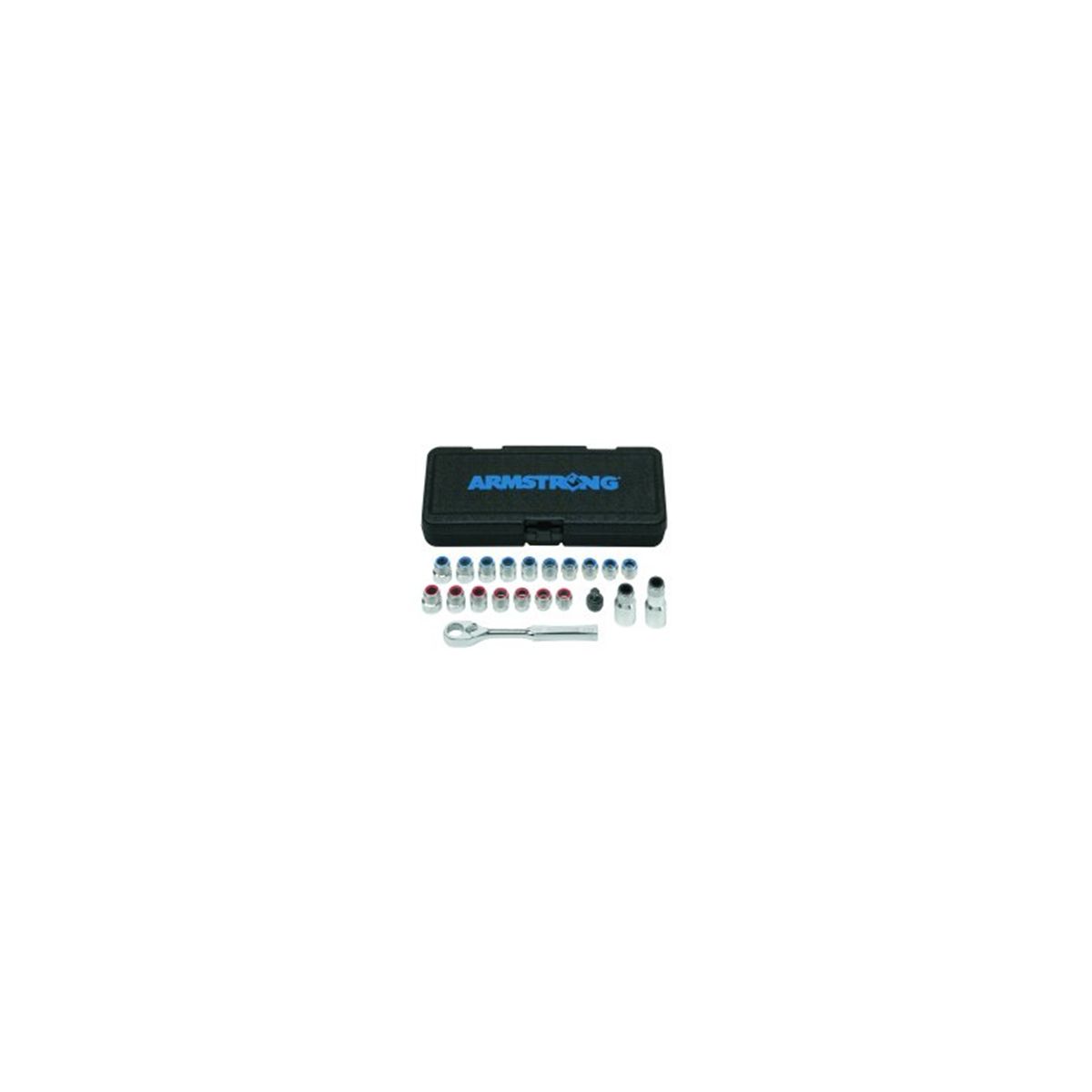 3/8 In Dr. 6 Pt. SAE / Metric Eliminator Socket Set - 21-P