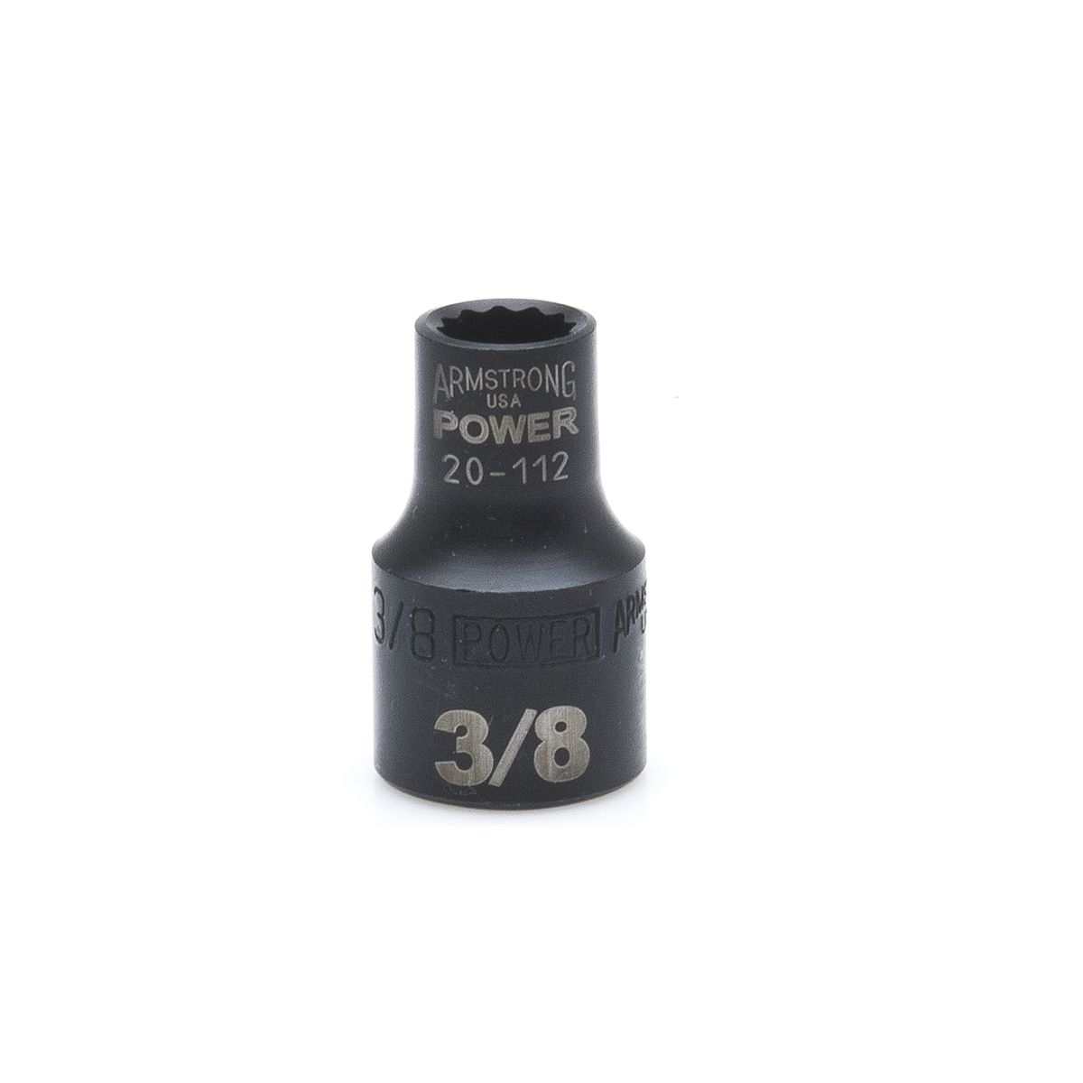 SKT 1/2 DR 12 PT 3/8 BLK