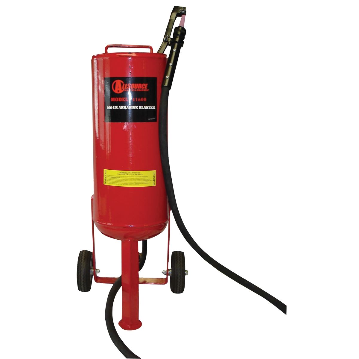 Economy Pressure Blaster Sandblaster 100 Lbs