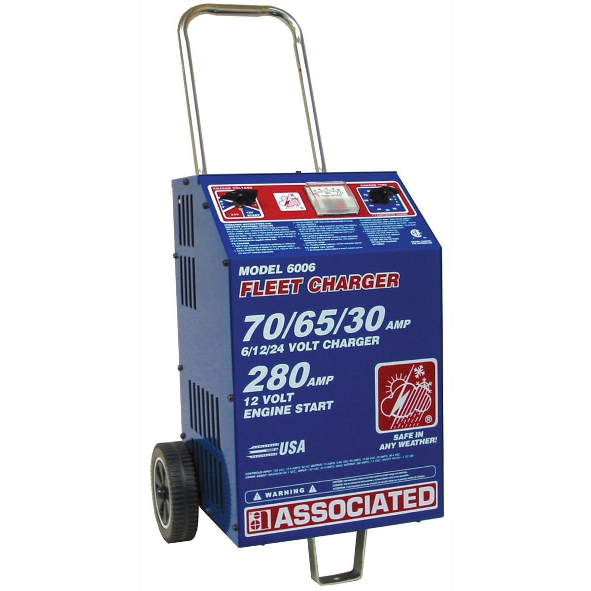 Heavy Duty Fleet Fast Charger - 6/12/24 Volt