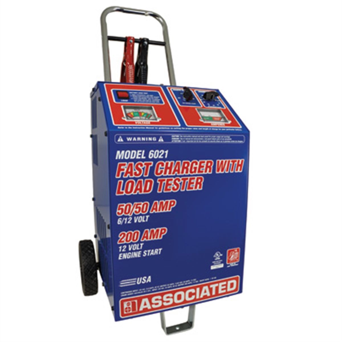 (image for) CHARGER 6/12V 50/50A W/LOAD TESTER 200 AMP