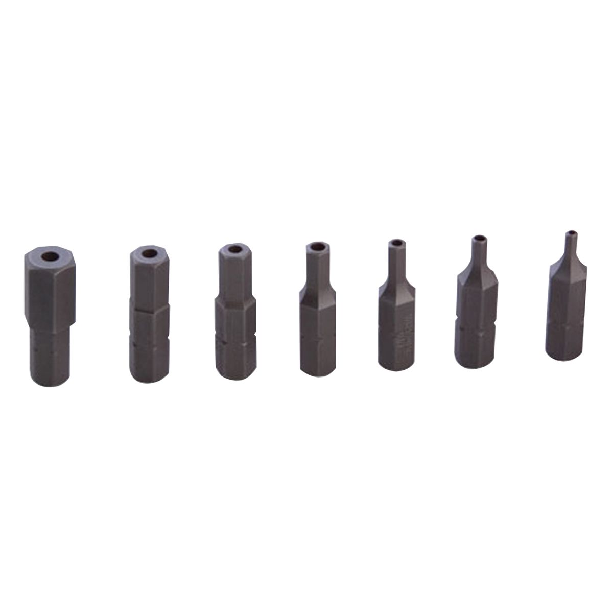 Tamper Proof Hex Bit Set - 7-Pc