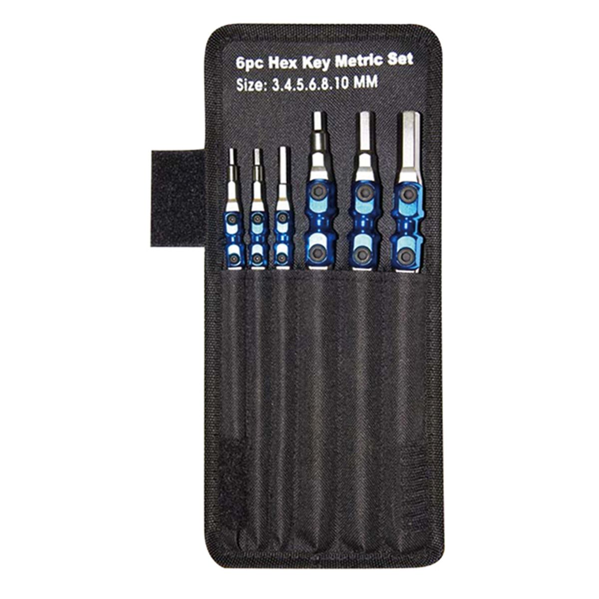 6PC METRIC HEX SWIVEL END WRENCH SET