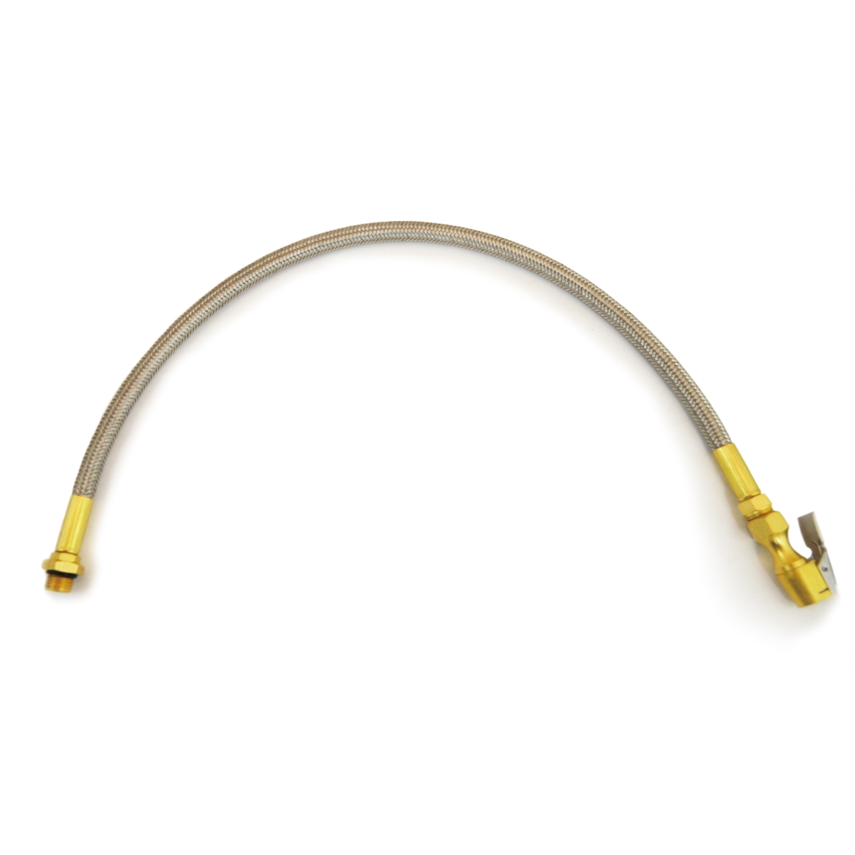21" Stainless Steel Hose w/ Fittings & Chuck