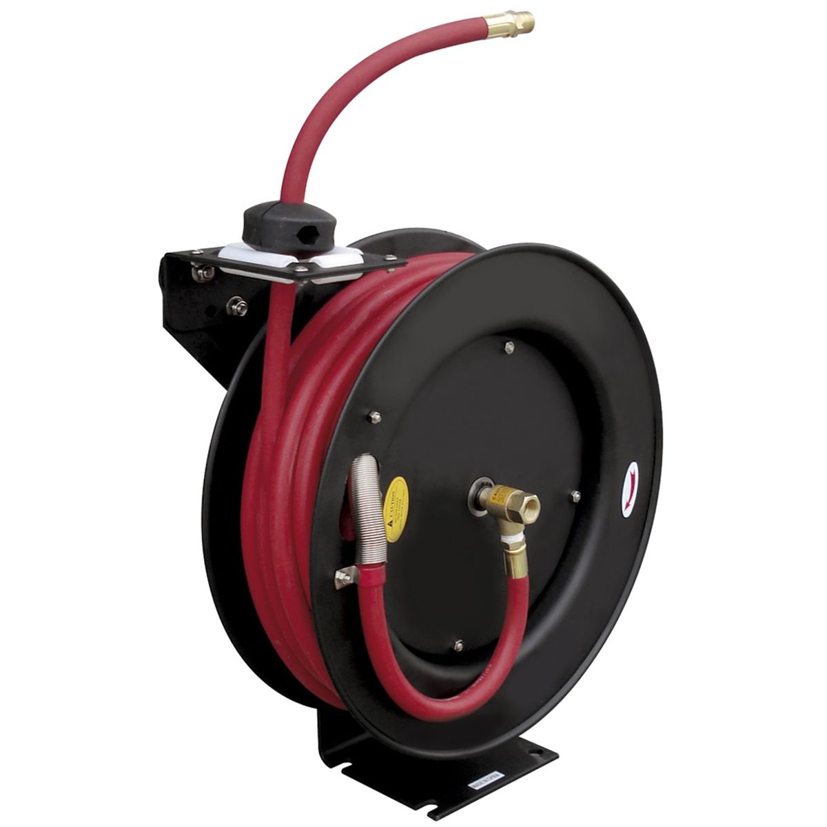 Automatic Rewind Hose Reel w/ 1/2" Inlet/Outlet