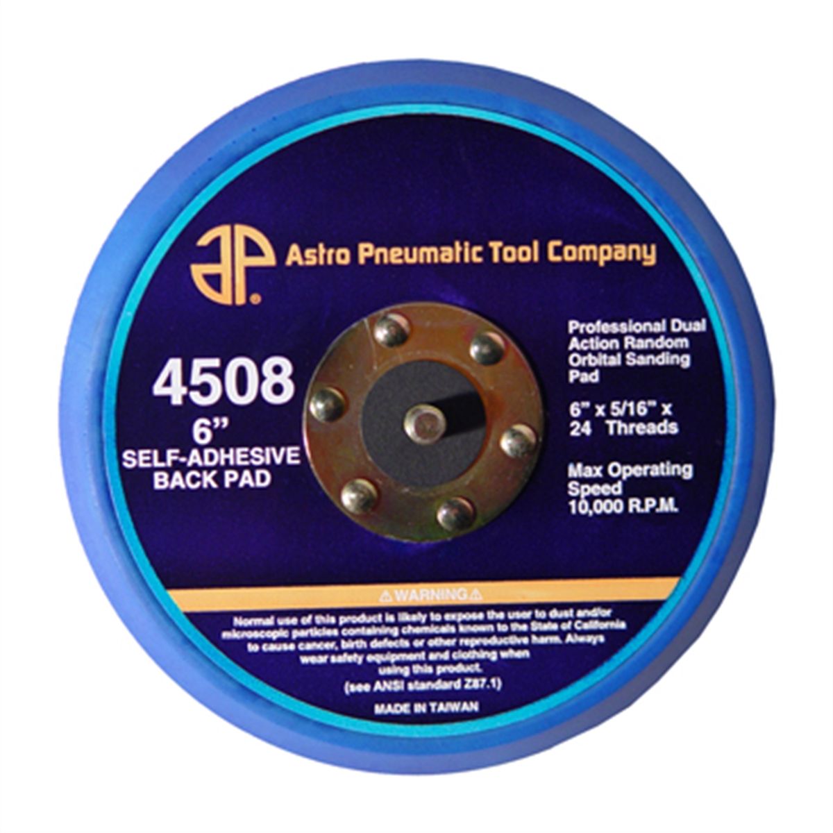 c. 6 In Self Adhesive Back Pad