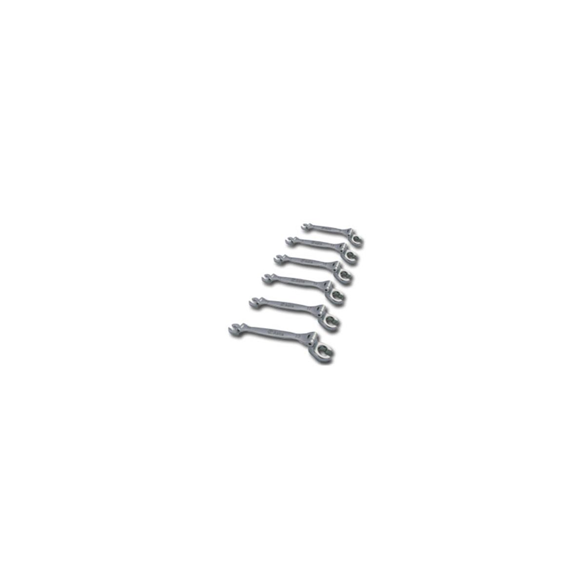 6 Pt and 12 Pt Metric Double Offset Flexible Flare Nut Wrench Se
