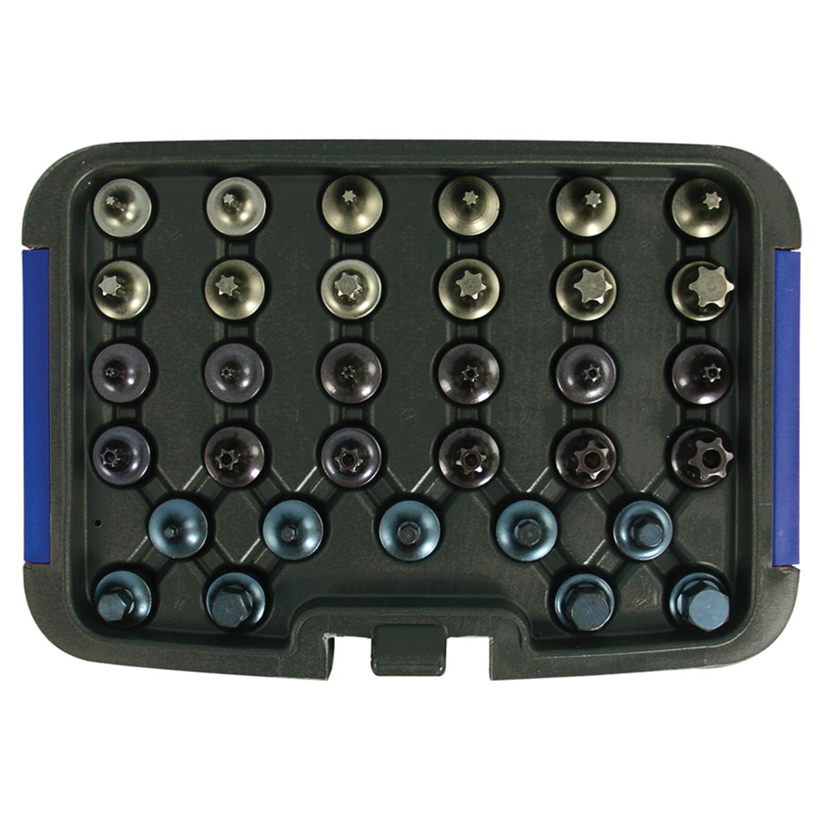 c. 3/8 In Dr Close Quarter Bit Socket Set - 33-Pc