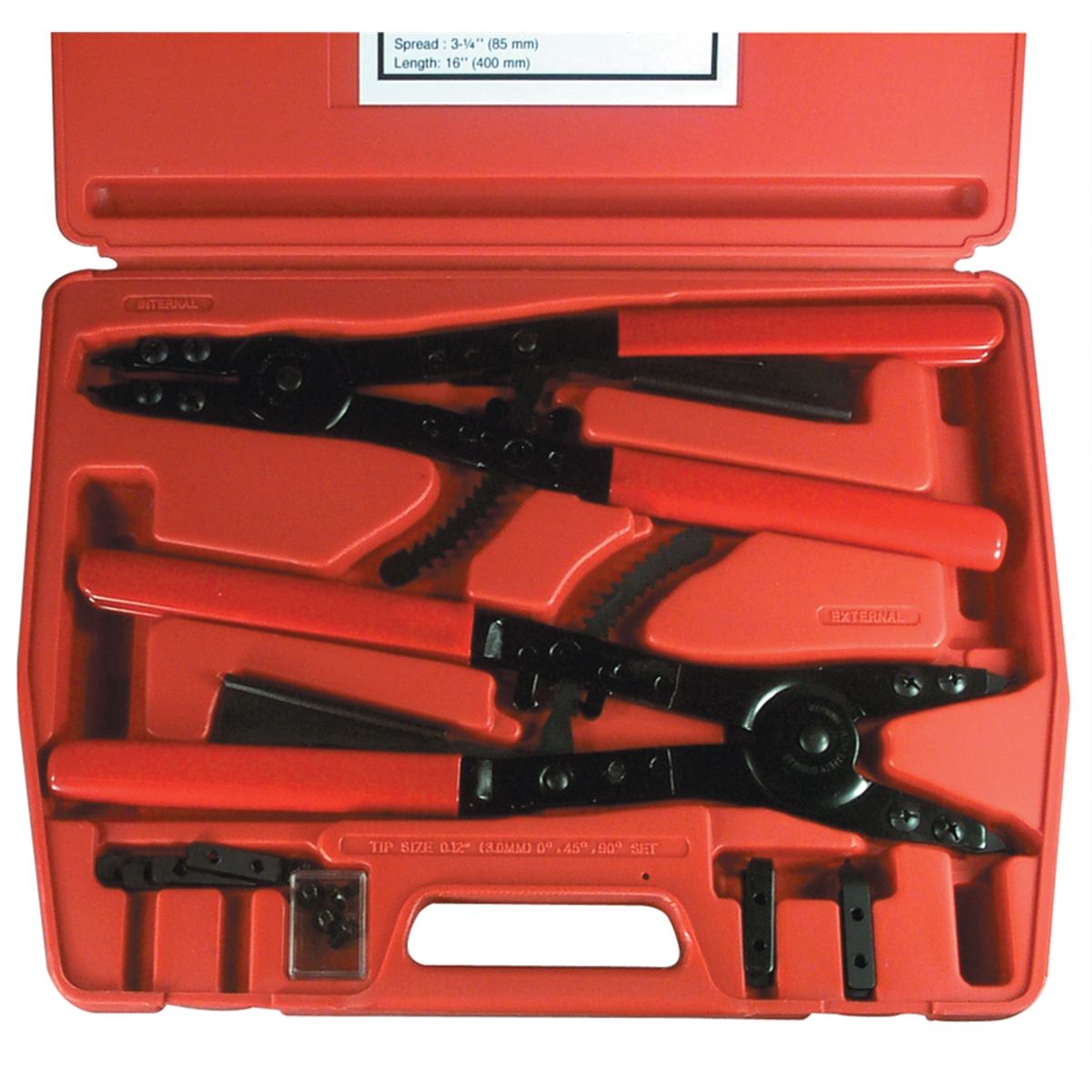 New Snap Ring Plier Set 11pc Mechanic PRO Circlips w/Case Car Truck Motorcycle New Snap Ring Plier Set 11pc Mechanic PRO Circlips w/Case Car Truck Motorcycle