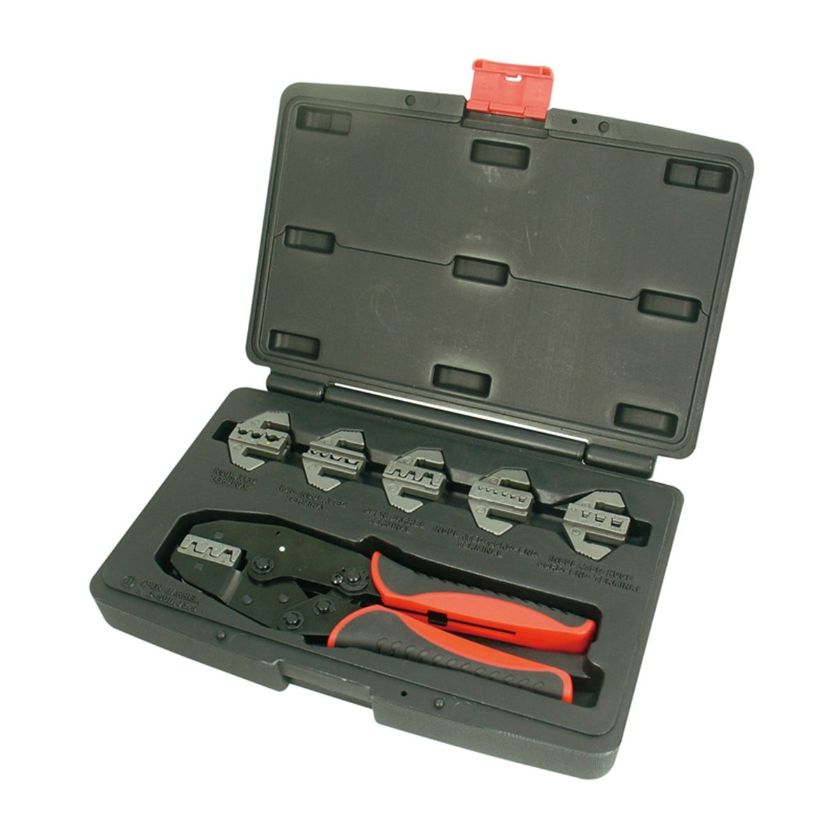 Professional Quick Change Ratcheting Crimping Tool Set 7-Pc