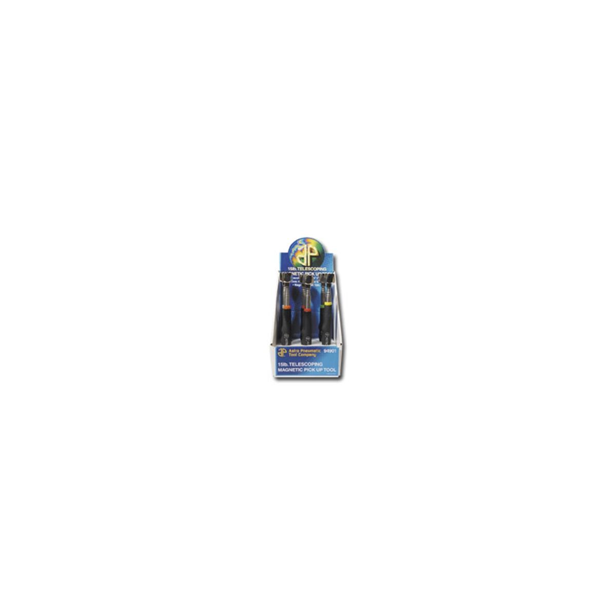 Telescoping Magnetic Pick Up Tool - 6-Pc Display