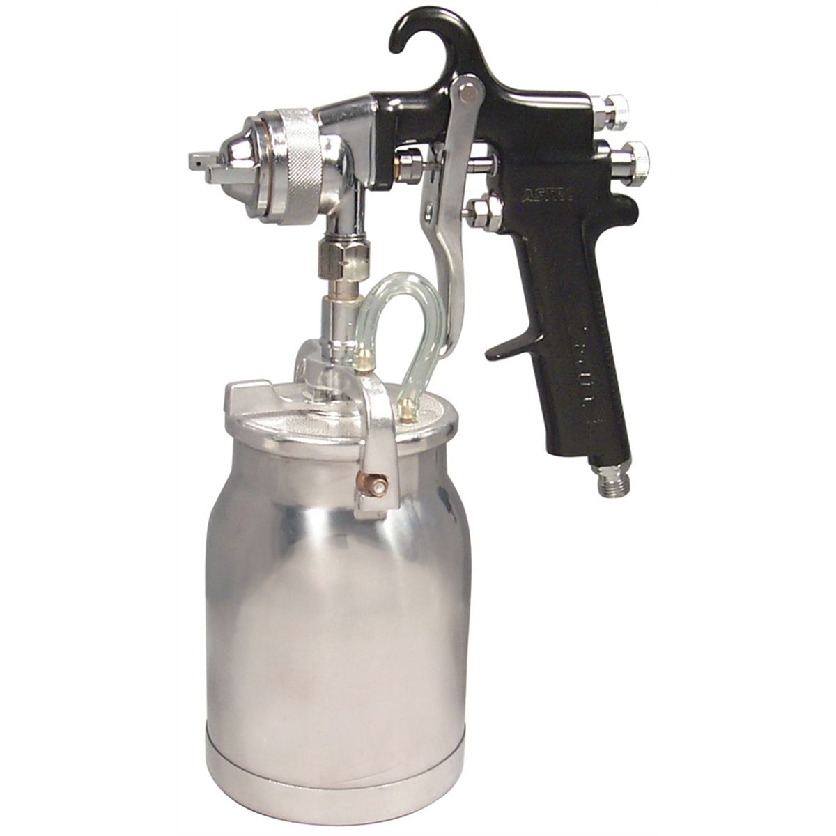 Spray Gun with Cup - Black Handle - 1.8mm Nozzle