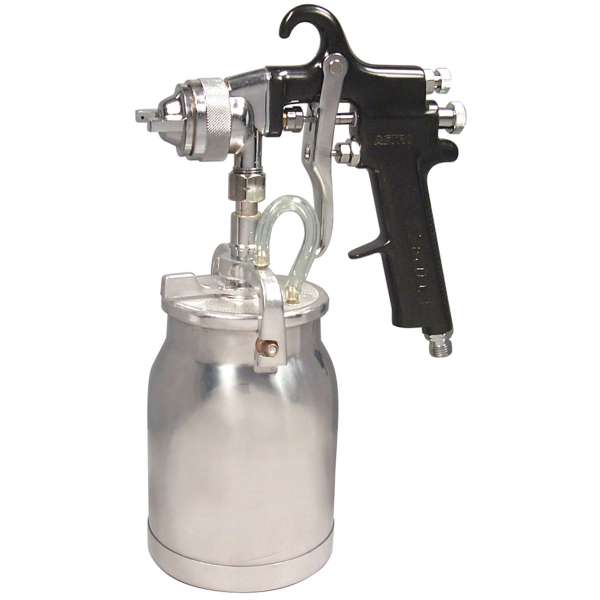 Astro Pneumatic AS7SP Spray Gun with Cup Black Handle 1.8mm Nozzle
