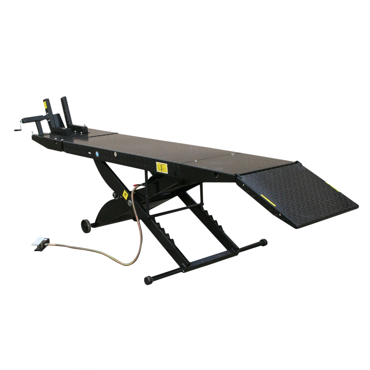 1000 LB AIR-OPERATED MOTORCYCLE LIFT