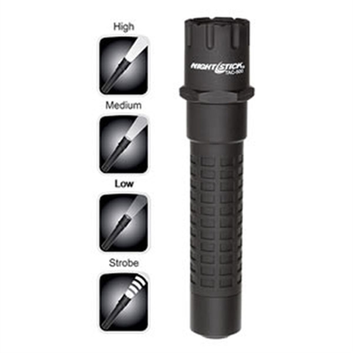 Tactical Flashlight Black