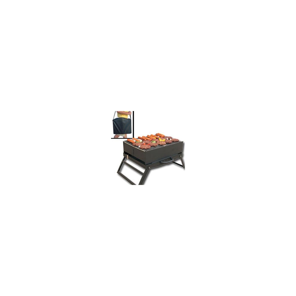 Fold and Go Charcoal Grill