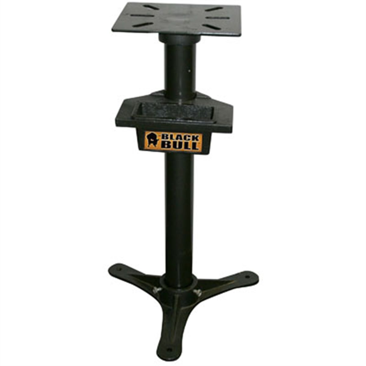 Heavy-Duty Cast Iron Bench Grinder Stand with Drip Pan
