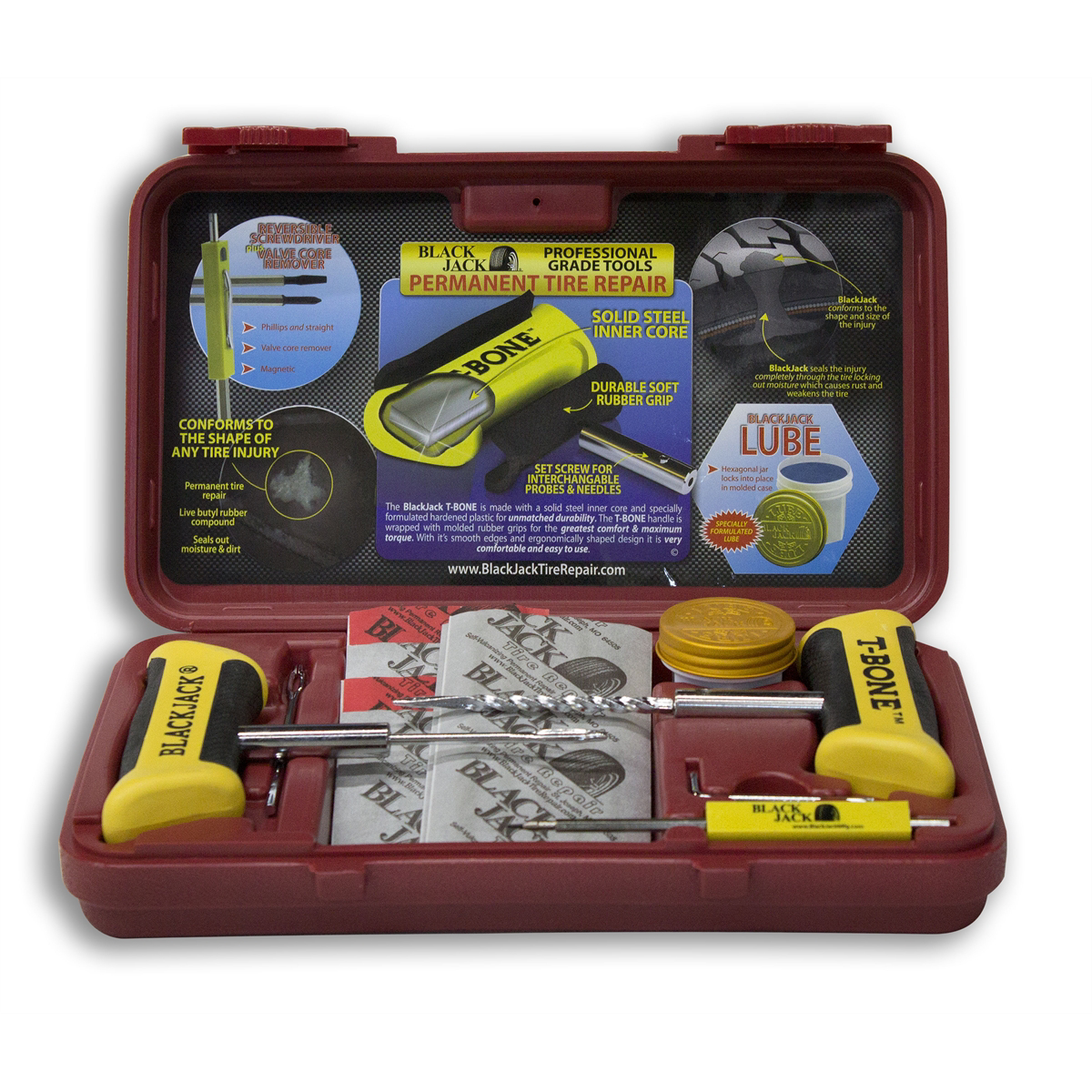 Red Tire Repair Kit