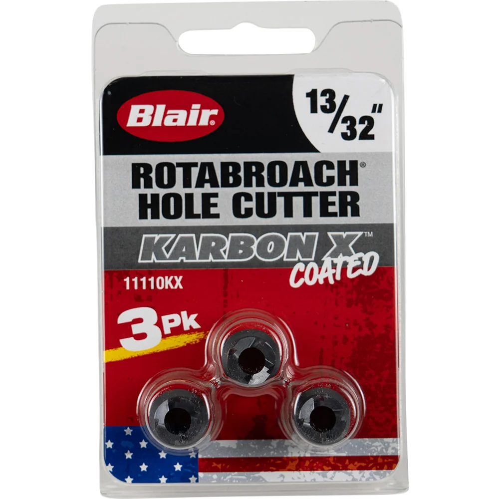 (image for) Karbon X Rotabroach Hole Cutter 3/Pack 13/32