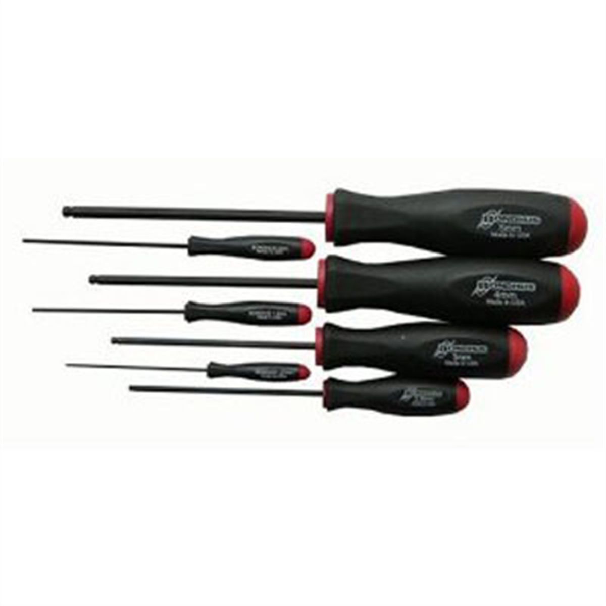 7 Piece Metrix Ball Hex Screwdriver