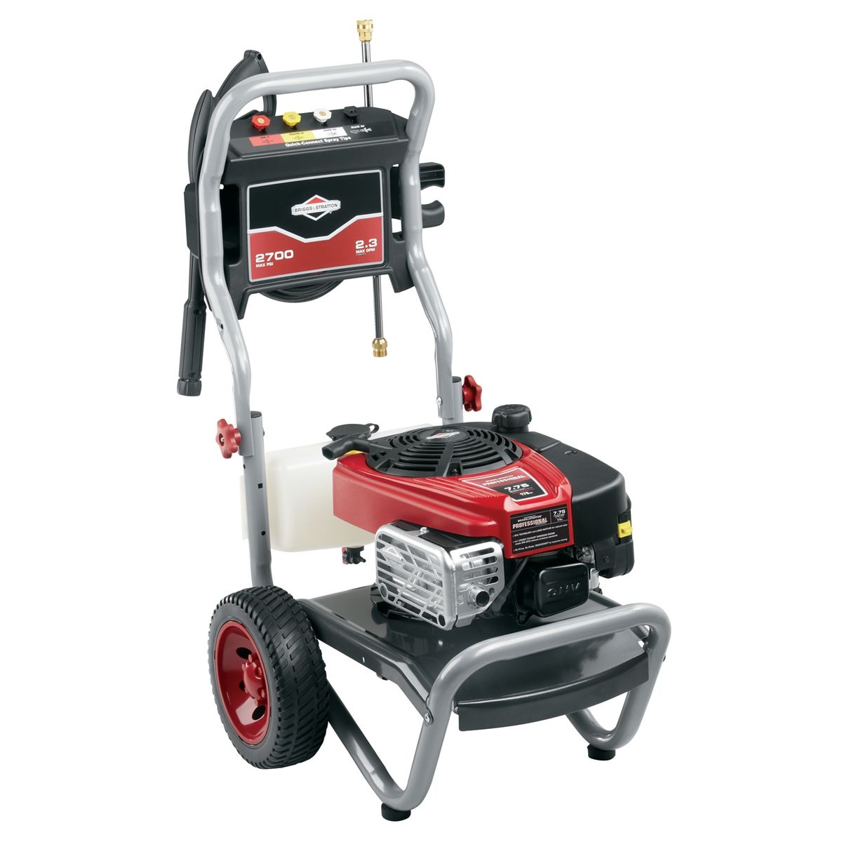 B&S Pressure Washer 2700 PSI, 2.3 GPM