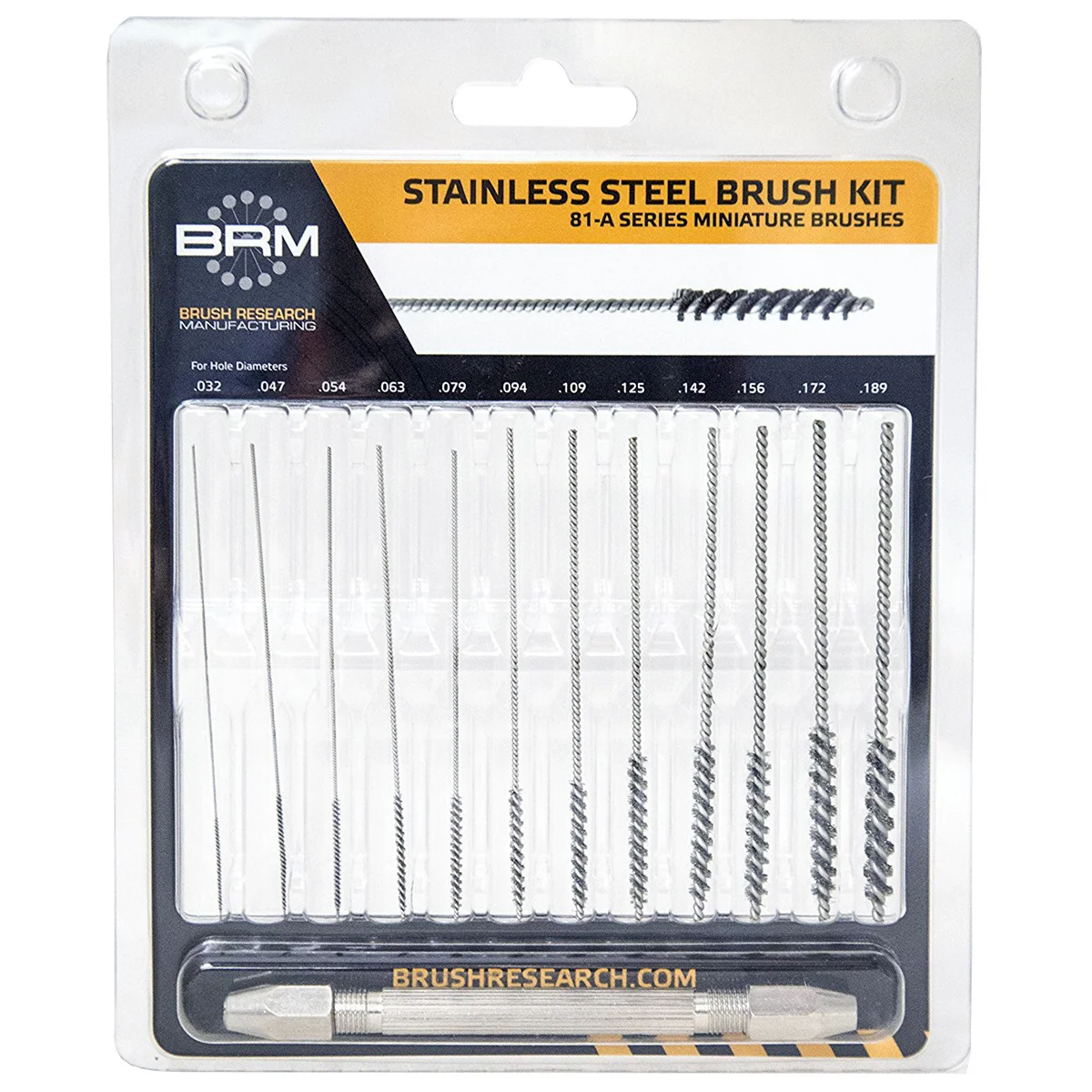 (image for) 12PC CROSS HOLE MINI BRUSH